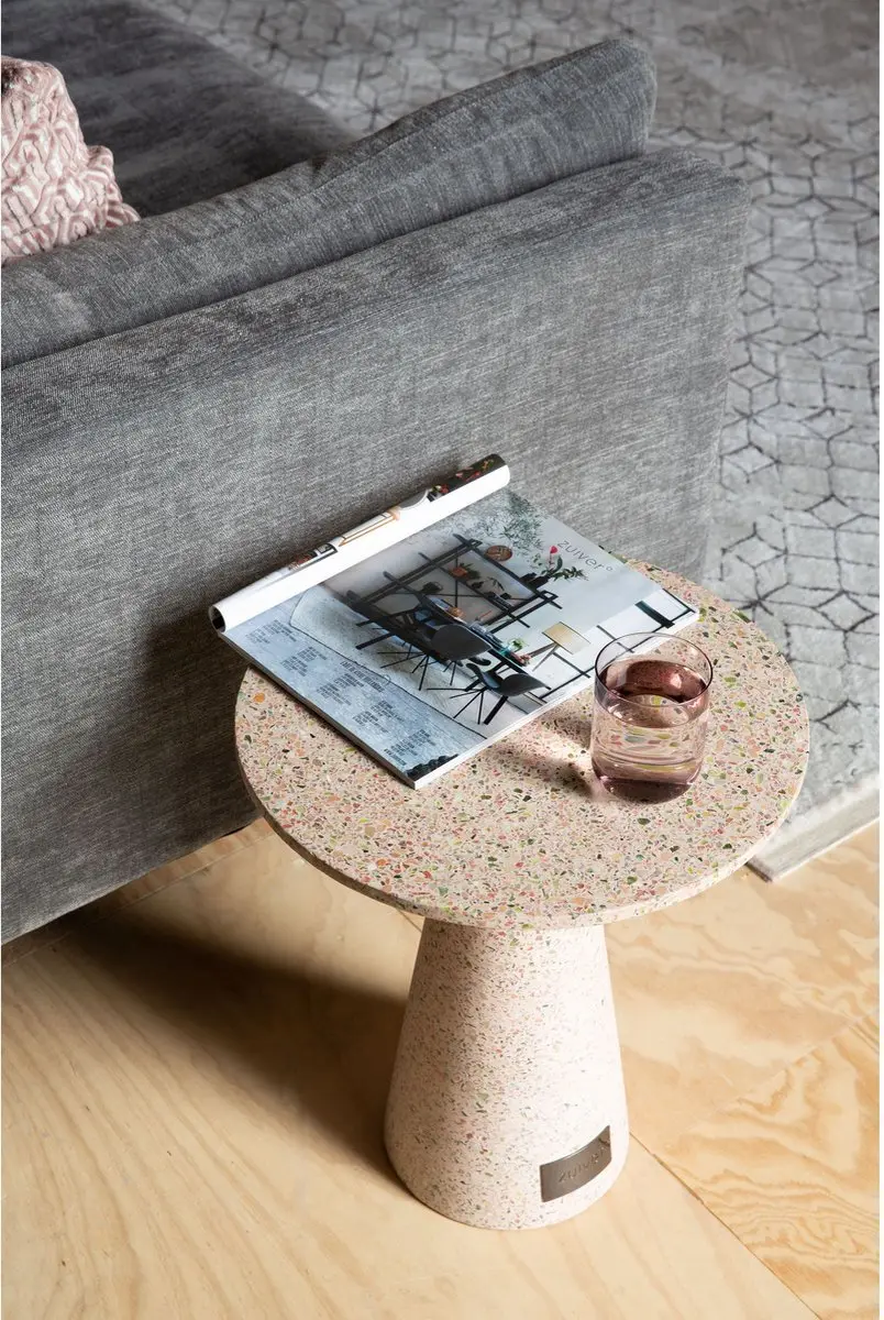 Zuiver Victoria Bijzettafel 41cm Roze - afbeelding 2 van 6