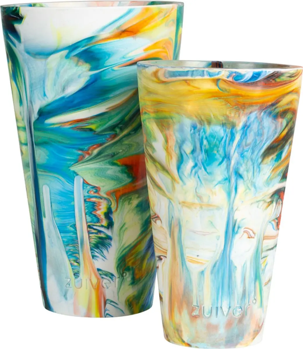 Zuiver Conic Vaas S Colourful