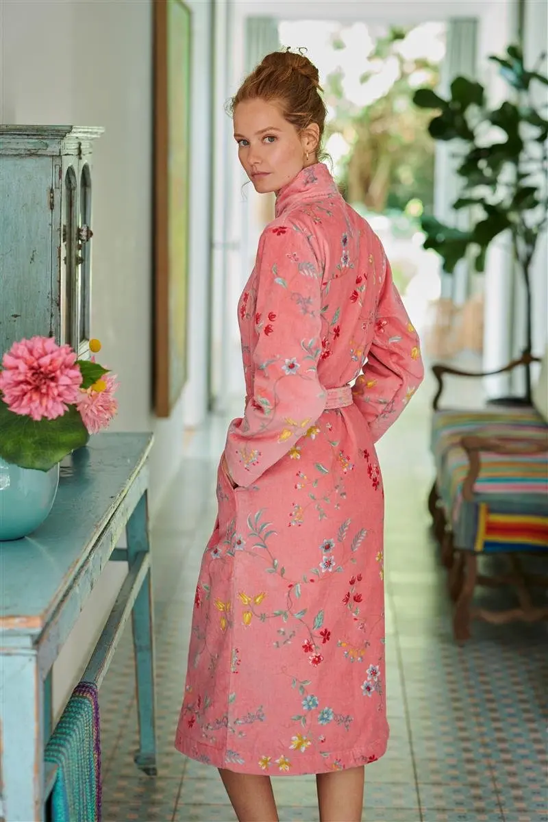 Pip Studio Les Fleurs Badjas Roze XS - afbeelding 6 van 6