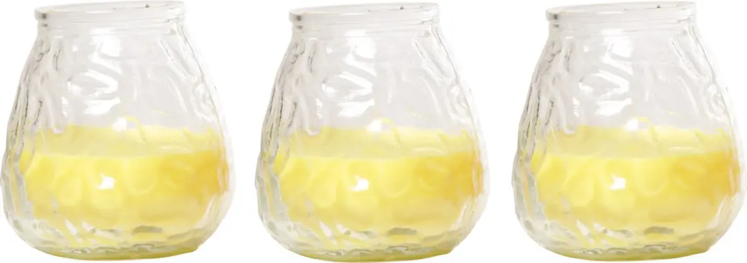 Citronella lowboy tafelkaars