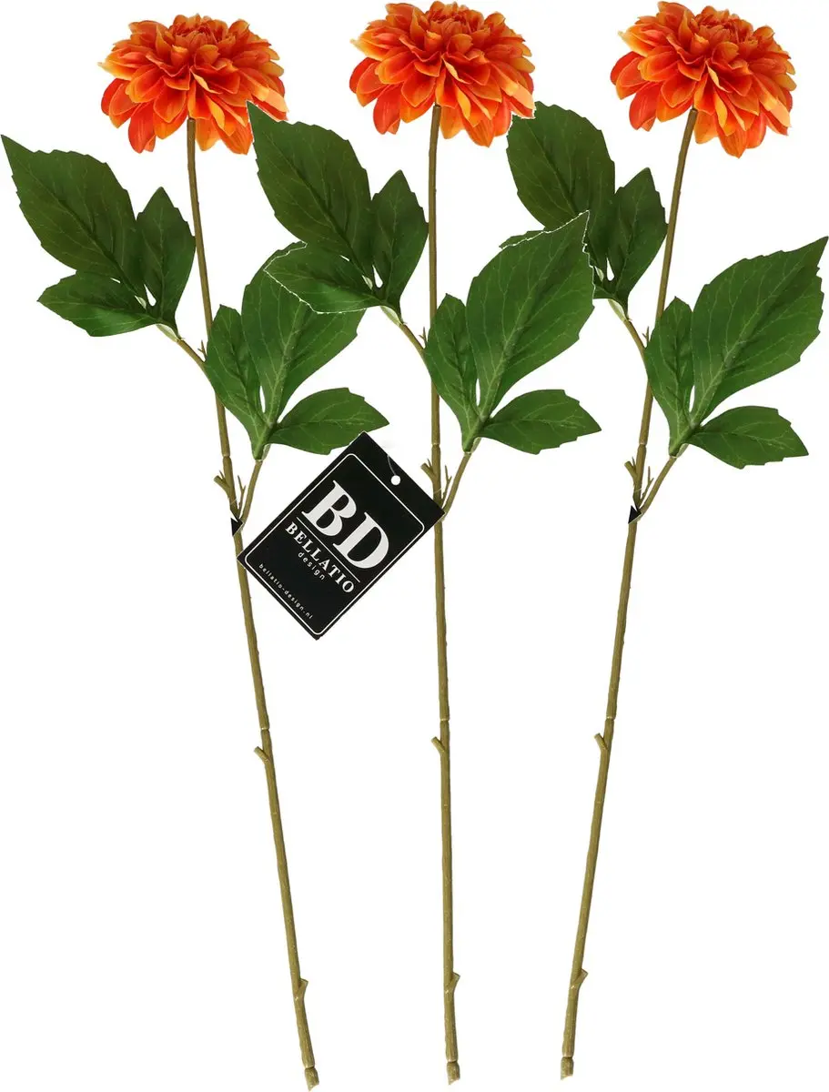 Bellatio Design Kunstbloem Dahlia