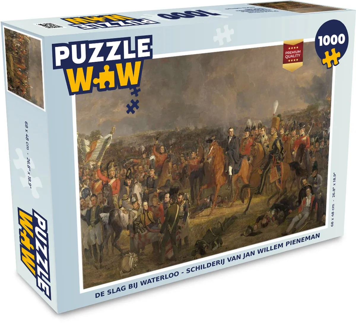 PuzzleWow Waterloo Legpuzzel 1000 Stuks