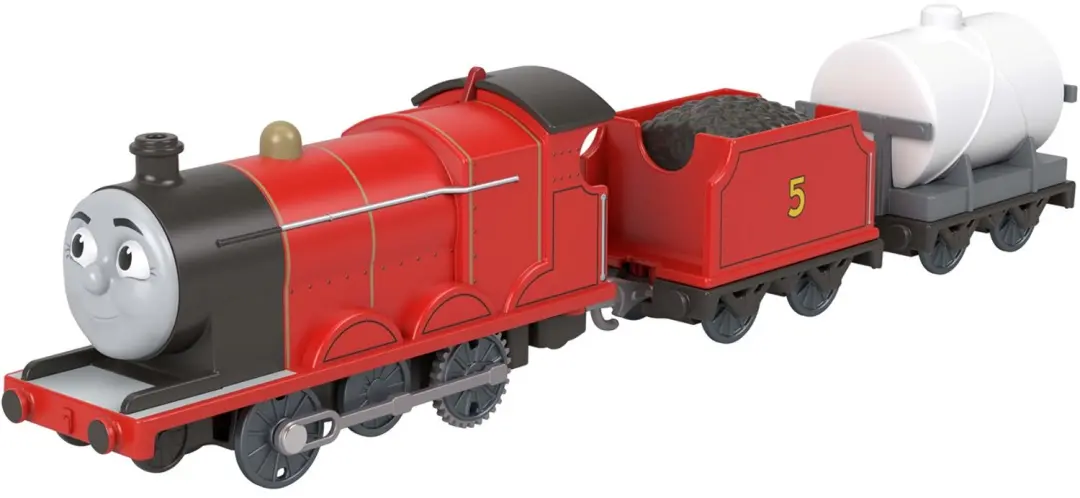 Thomas de Trein klassieke James met ketelwagen