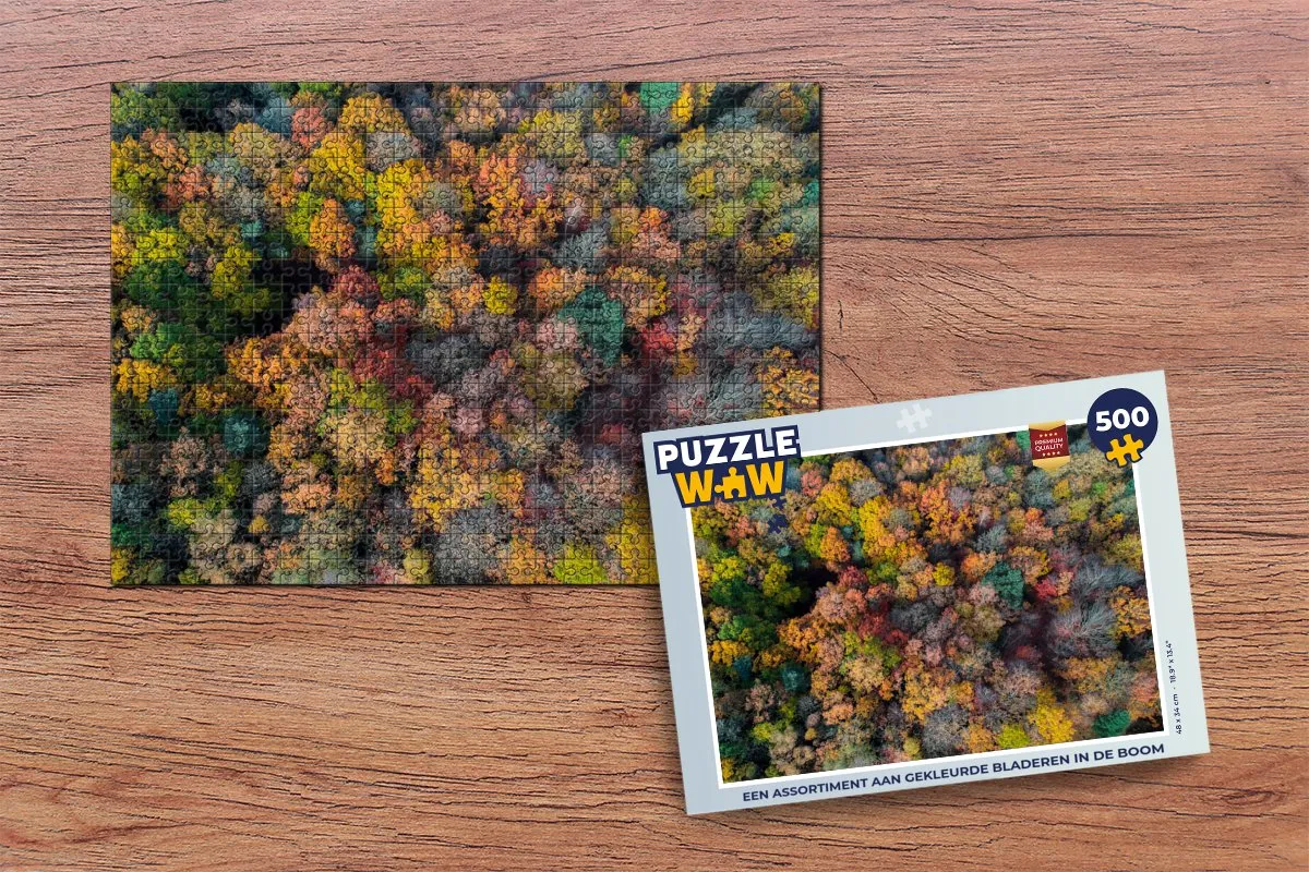 PuzzleWow Legpuzzel 500 Stuks Multicolor