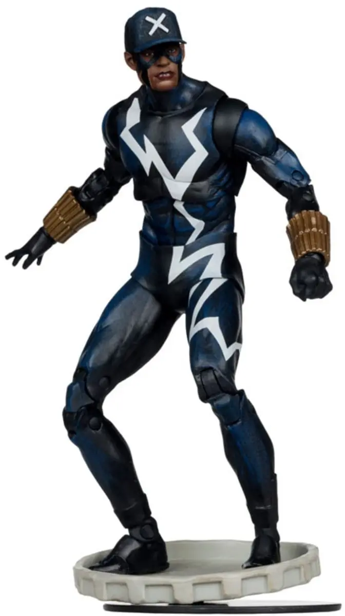 McFarlane Toys Static Shock Trial by Fire Gold Label Action Figuur 18cm
