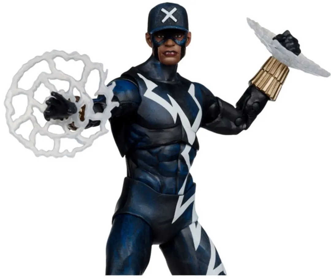 McFarlane Toys Static Shock Trial by Fire Gold Label Action Figuur 18cm - afbeelding 5 van 6