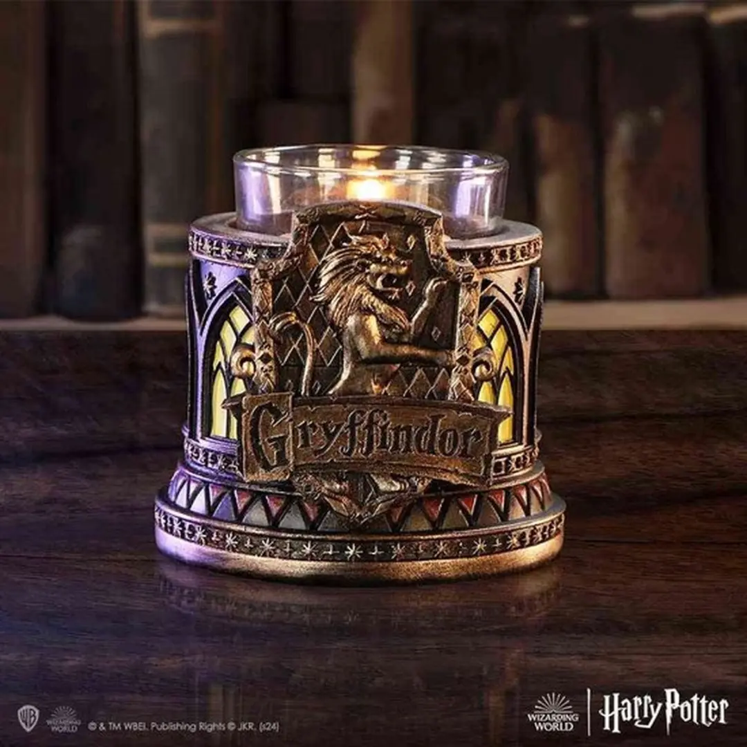 Harry Potter Nemesis Now Gryffindor Kaarsstandaard - Zwart - afbeelding 5 van 6