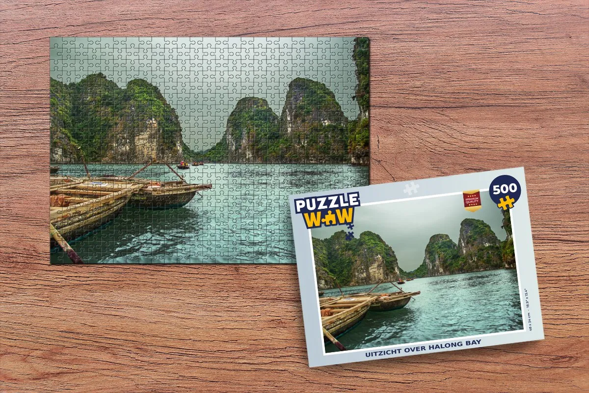 PuzzleWow Halong Bay Legpuzzel 500 Stuks