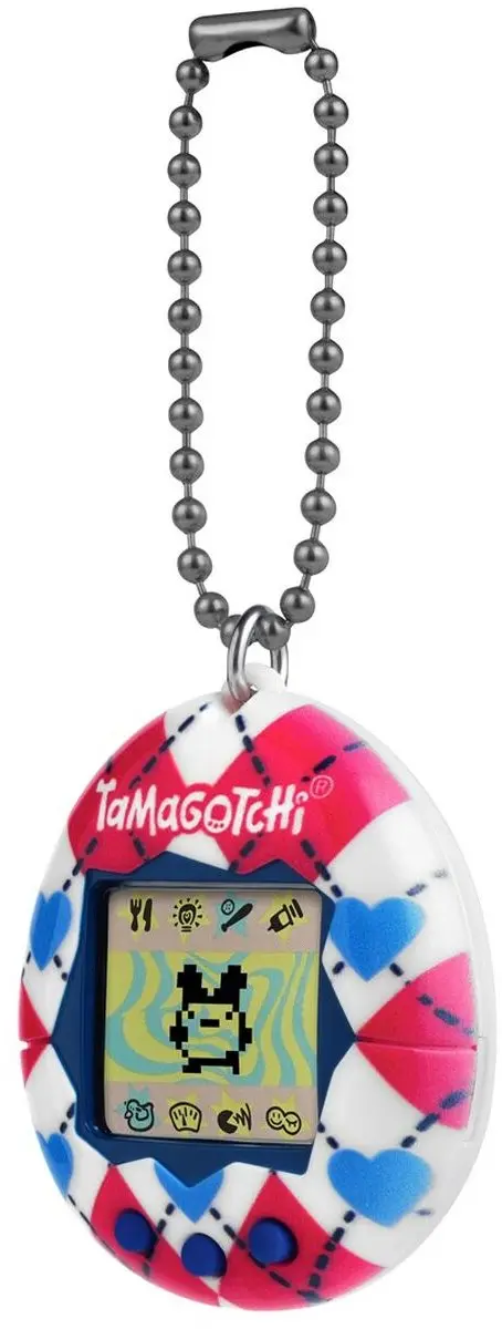 Bandai Tamagotchi The Original Argyle Heart