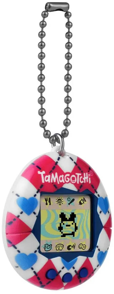 Bandai Tamagotchi The Original Argyle Heart - afbeelding 4 van 4