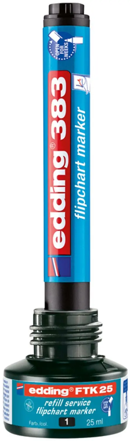 edding 383 Flipovermarker - 4 Stuks - 1-5mm - afbeelding 6 van 6