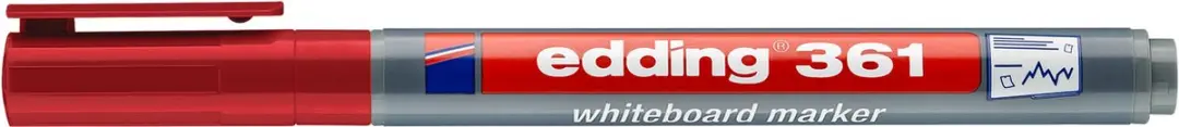 edding 361 Whiteboardmarker Rood 1mm