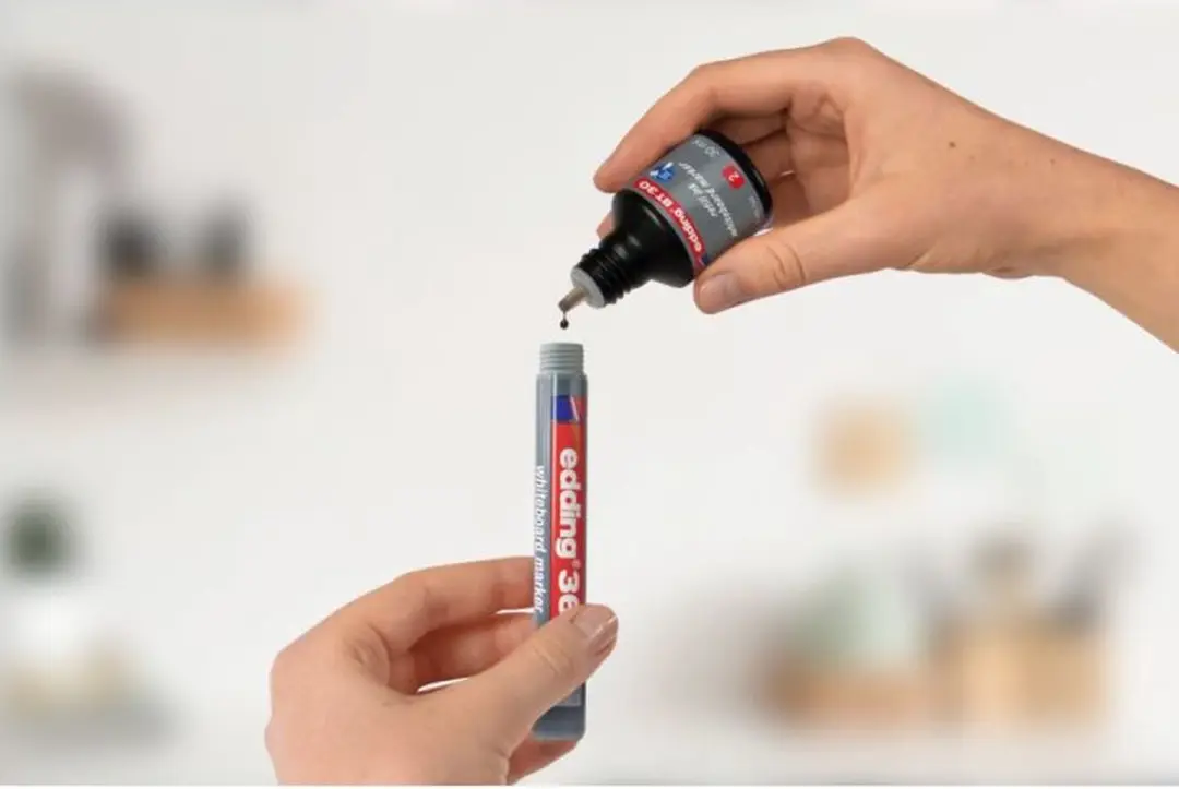 edding 361 Whiteboardmarker Rood 1mm - afbeelding 4 van 6