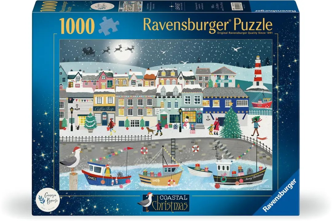 Ravensburger Kerst aan de Haven 1000 Puzzeldelen