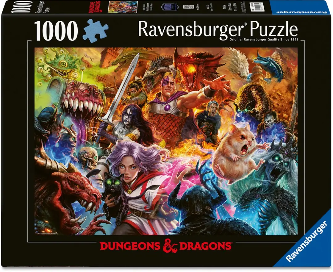 Ravensburger Dungeons & Dragons Avonturierscampagne 1000 Puzzeldelen