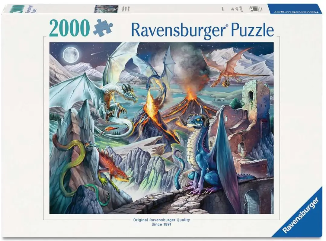 Ravensburger De Drakenwachters Puzzel 2000 Stukjes