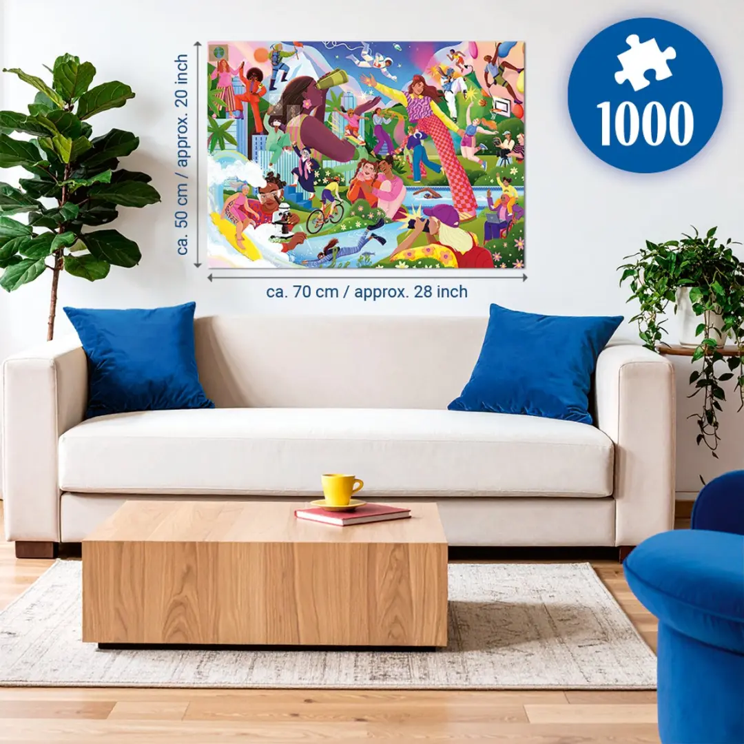 Ravensburger The Power of Her Puzzel 1000 Stuks - afbeelding 4 van 4