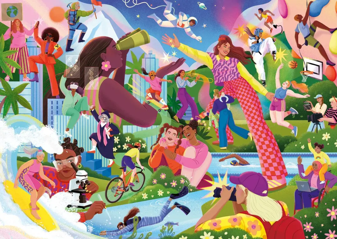 Ravensburger The Power of Her Puzzel 1000 Stuks - afbeelding 2 van 4