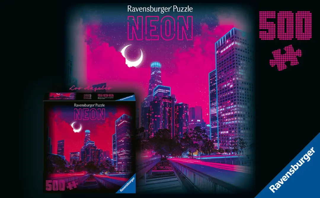 Ravensburger Neon Berlin Puzzel 1000 Stuks - afbeelding 3 van 5