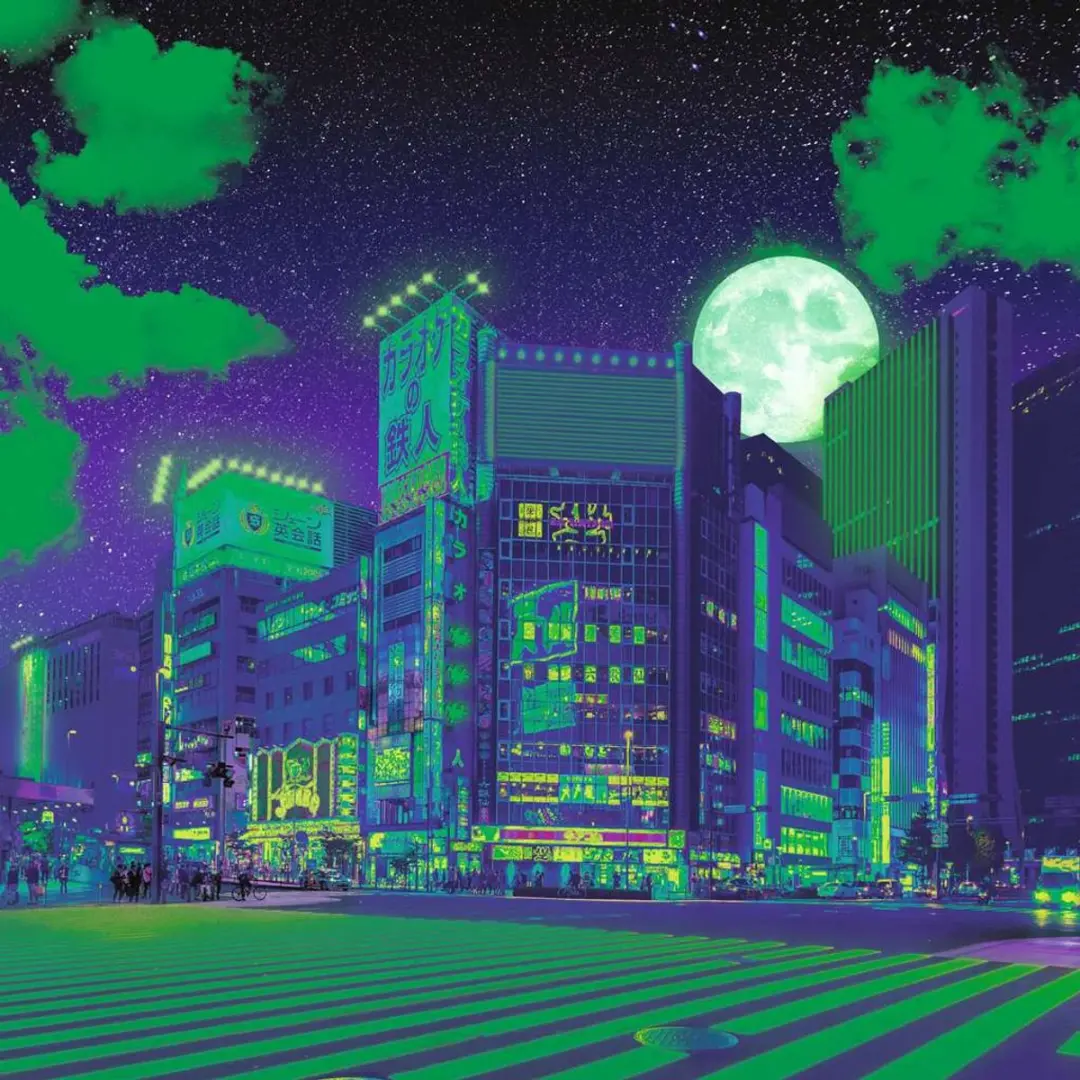 Ravensburger Neon Tokyo Puzzel 500 Stukjes - afbeelding 2 van 2