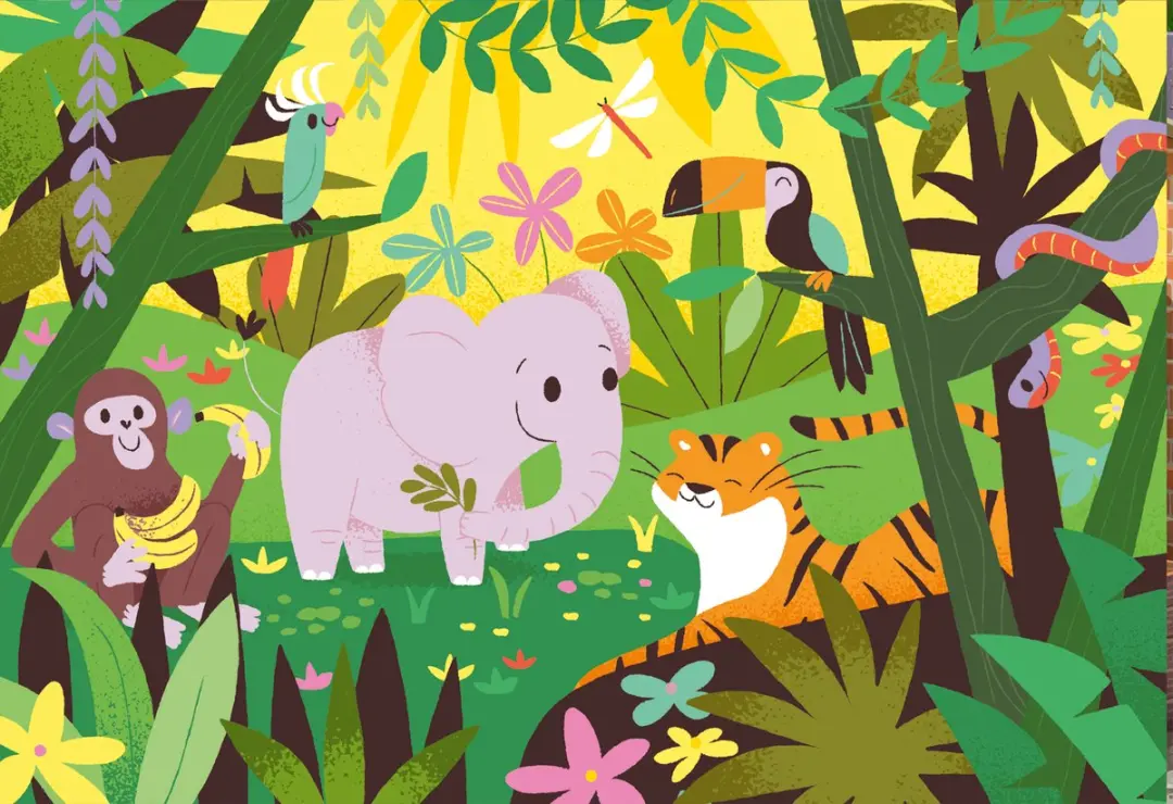 Ravensburger Animal Friends in Nature Puzzel 24 Stuks - afbeelding 3 van 5