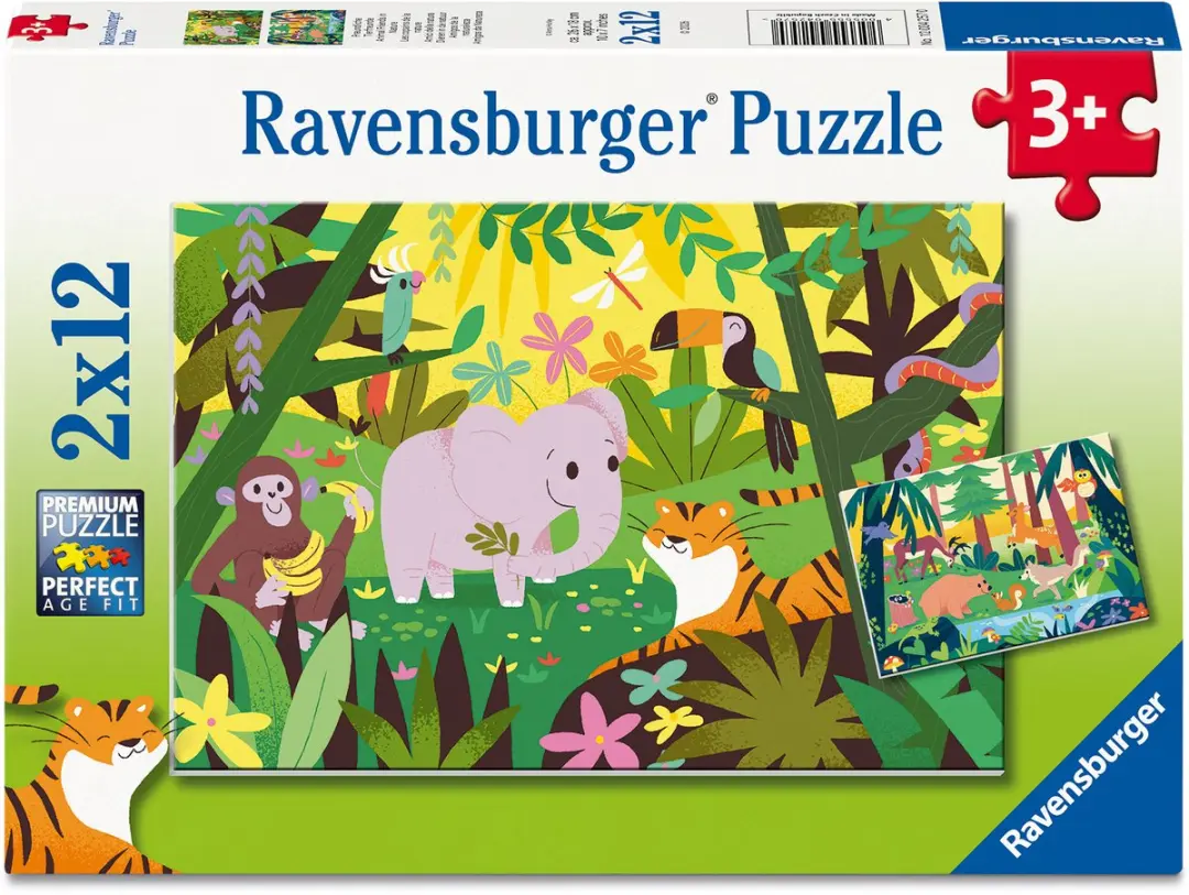 Ravensburger Animal Friends in Nature Puzzel 24 Stuks