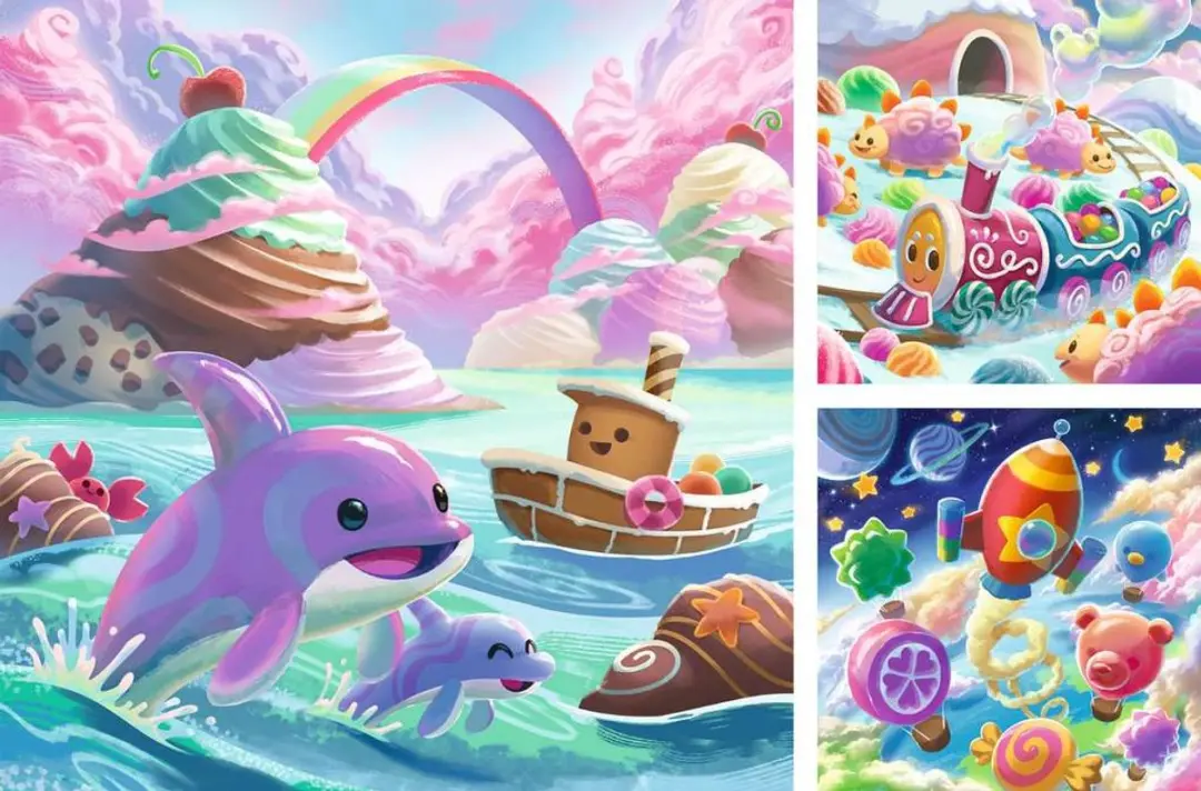 Ravensburger Candy Coastline Puzzel 49 Stukjes - afbeelding 2 van 2
