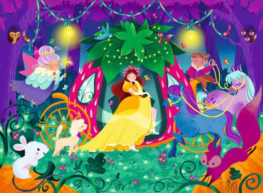Ravensburger The Magical Journey Puzzel 150 Stuks - Meerkleurig - afbeelding 2 van 2