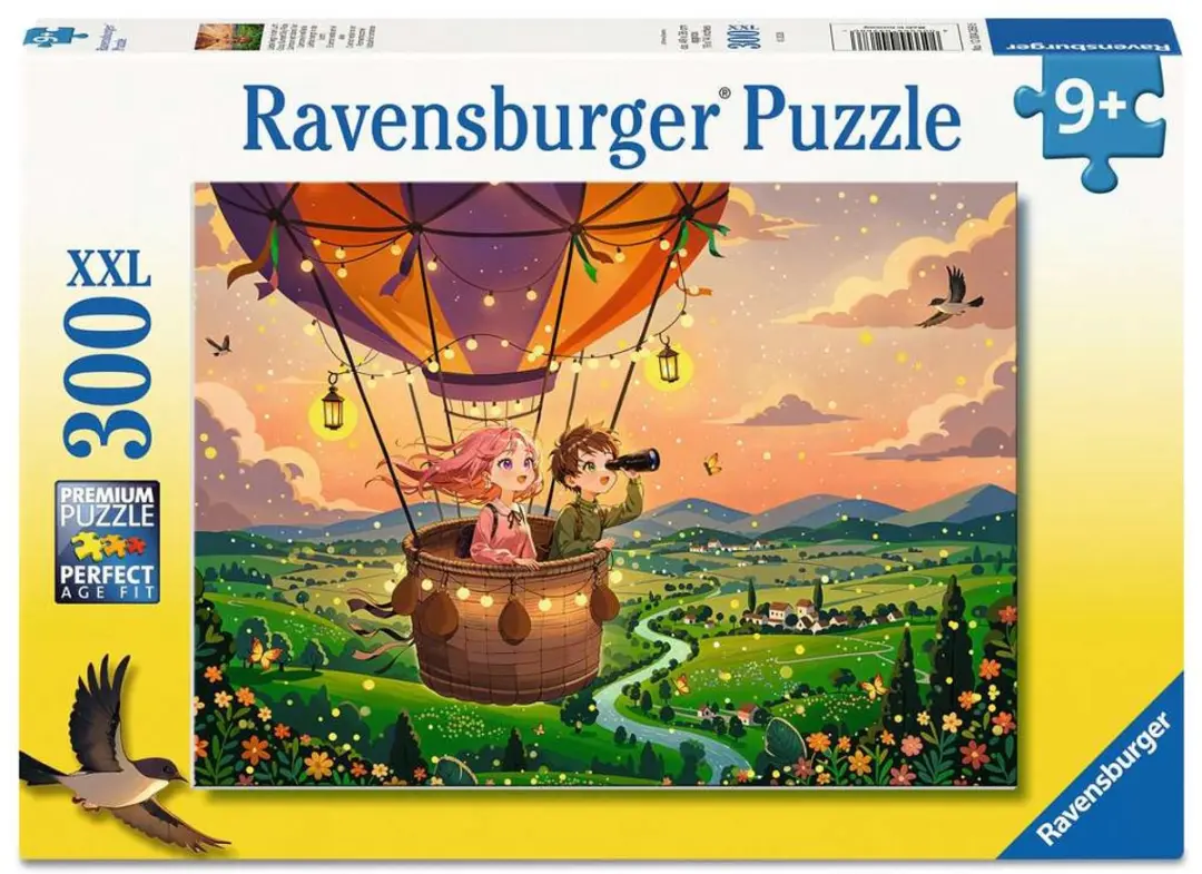 Ravensburger Cozy Sunset Sky Ride Puzzel 300 Stuks