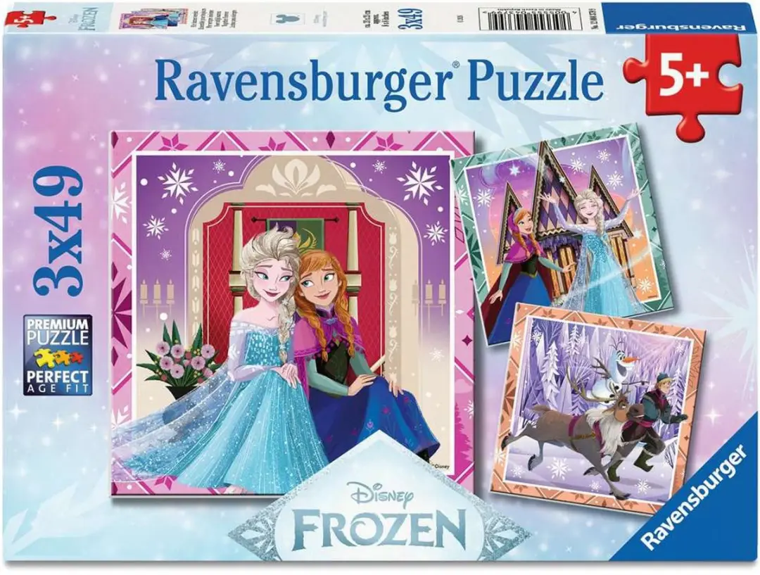 Ravensburger Disney Frozen Puzzel 3x49 Stuks