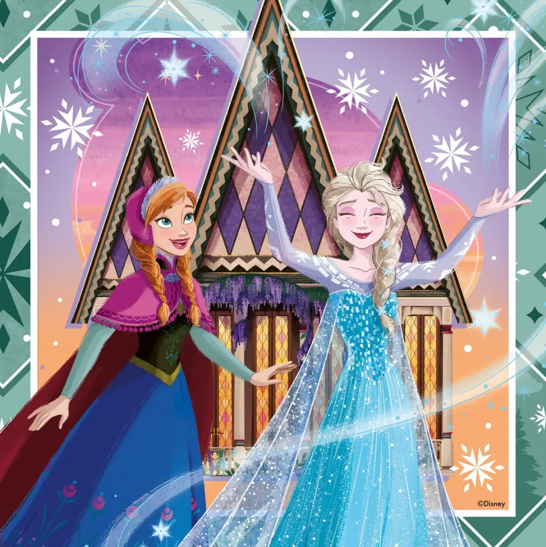 Ravensburger Disney Frozen Puzzel 3x49 Stuks - afbeelding 4 van 6