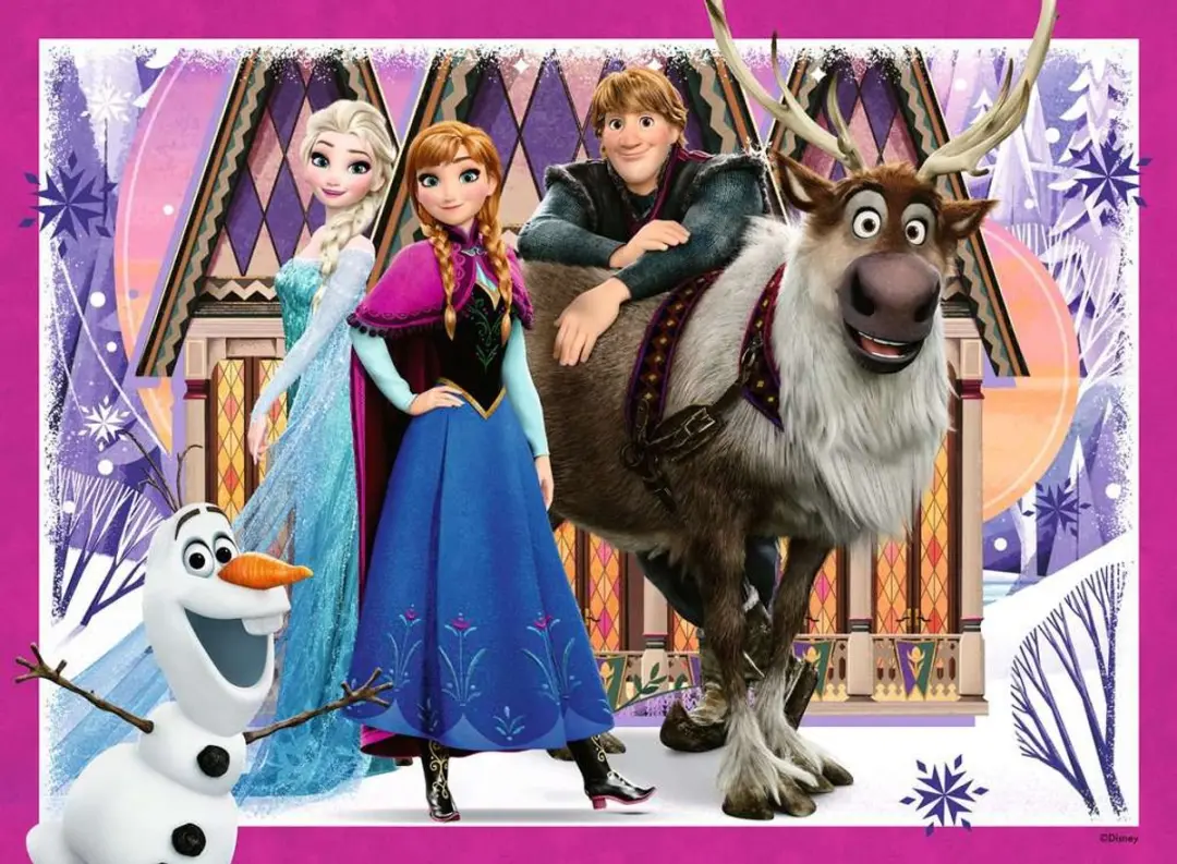 Ravensburger Disney Frozen Puzzel 100 Stuks - Meerkleurig - afbeelding 4 van 5