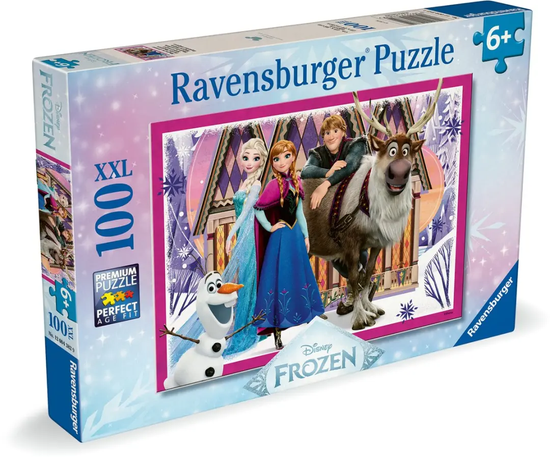 Ravensburger Disney Frozen Puzzel 100 Stuks - Meerkleurig - afbeelding 2 van 5