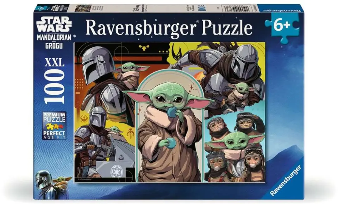 Ravensburger Star Wars The Mandalorian & Grogu Puzzel 100 Stuks