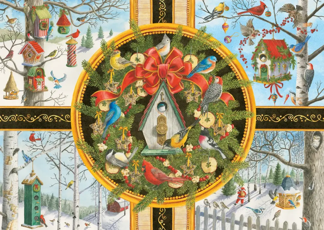 Ravensburger Kerst Songbird Puzzel 500 Stuks - XXL - afbeelding 2 van 2