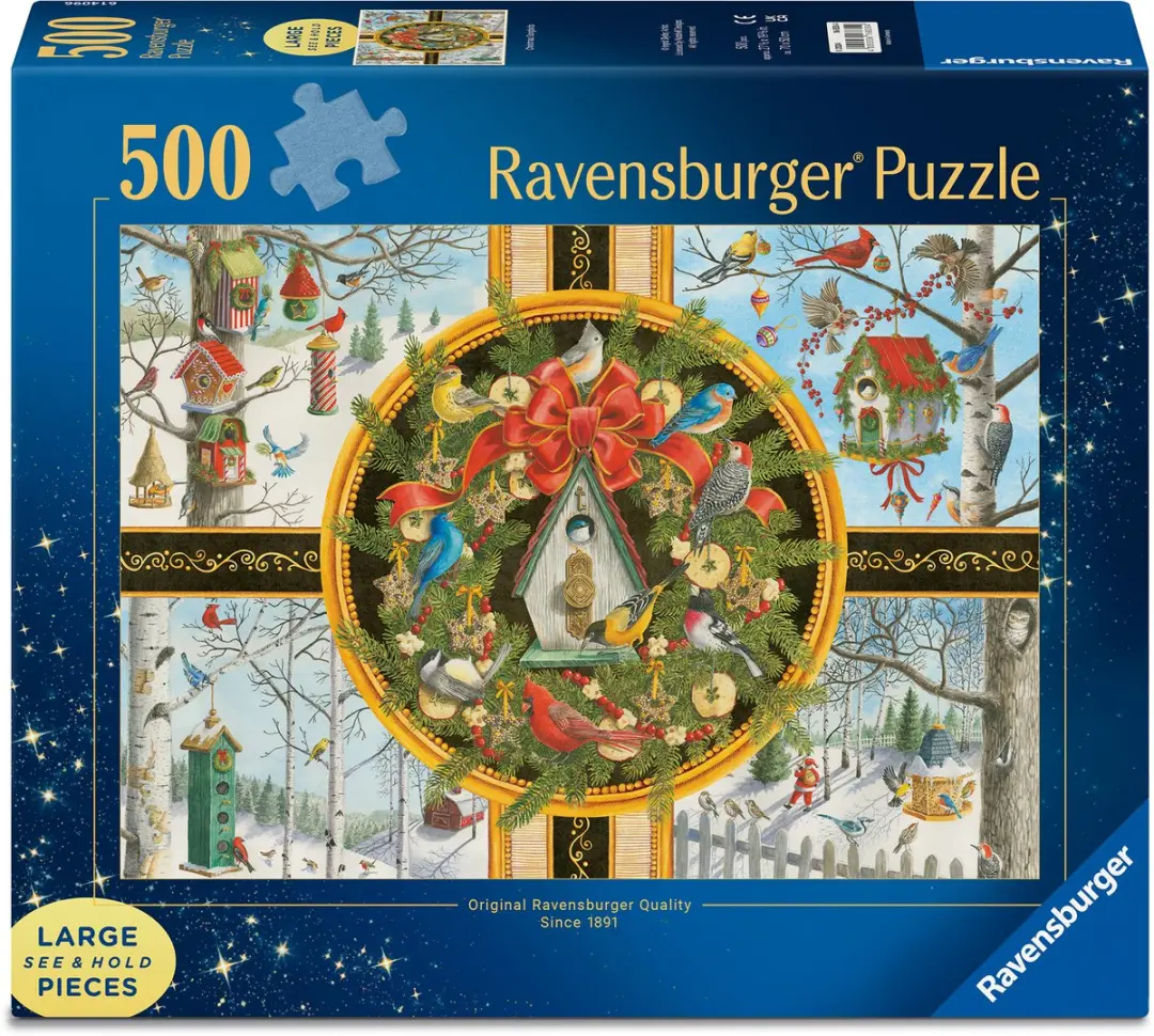 Ravensburger Kerst Songbird Puzzel 500 Stuks
