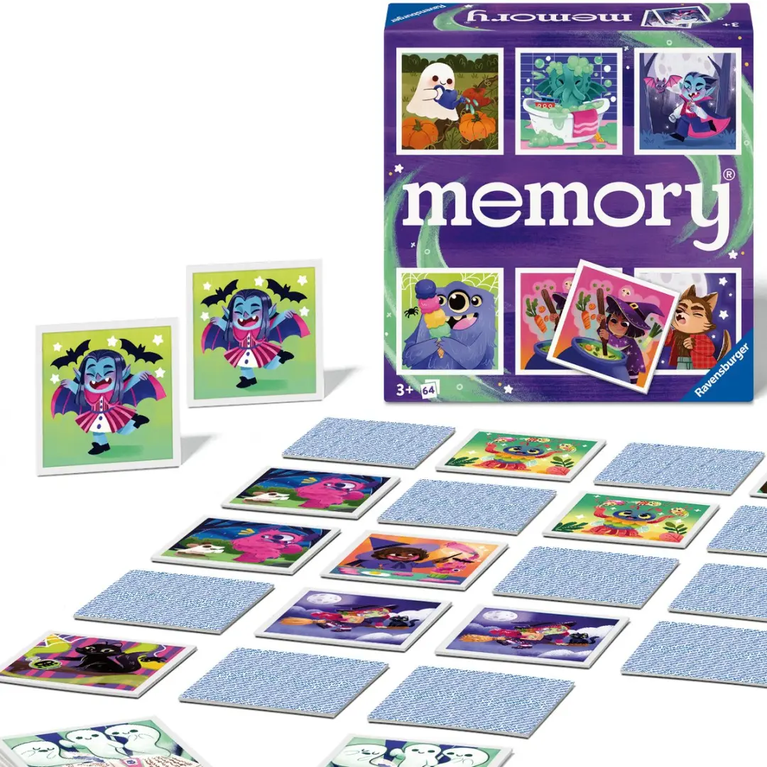Ravensburger Memory Scary - Geheugenspel - afbeelding 2 van 3