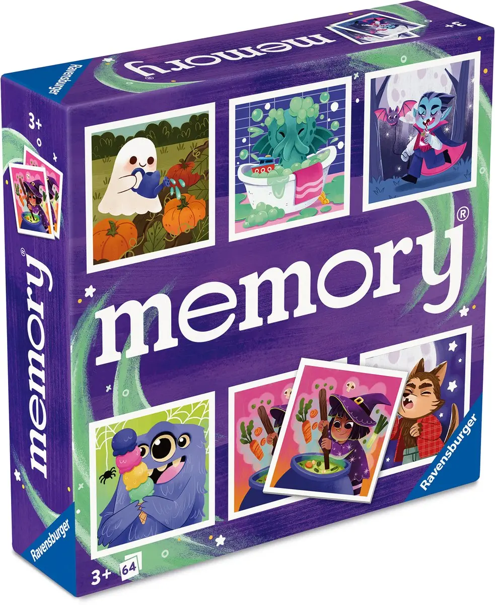 Ravensburger Memory Scary - Geheugenspel - afbeelding 3 van 3