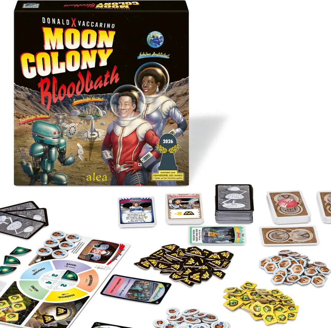 Ravensburger Alea Moon Colony Bloodbath Bordspel - afbeelding 2 van 5