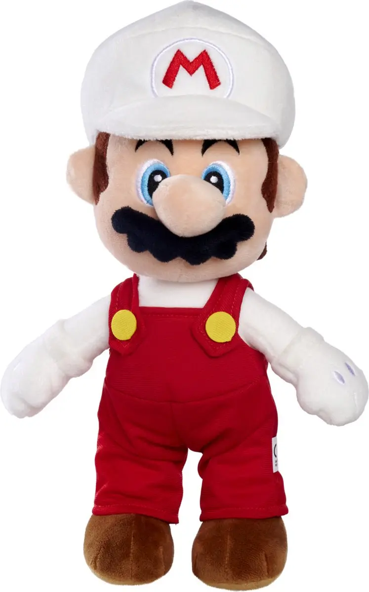 Simba Super Mario Fire Mario Pluche 30cm