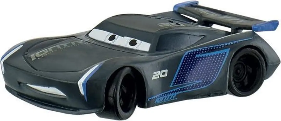 Disney Cars Jackson Storm taart topper decoratie 2,2 cm.