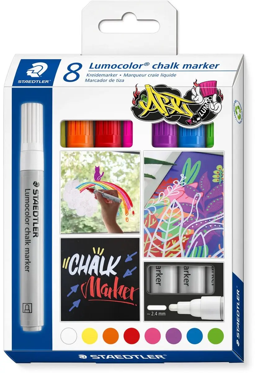 STAEDTLER Lumocolor Krijtstiften 2,4mm