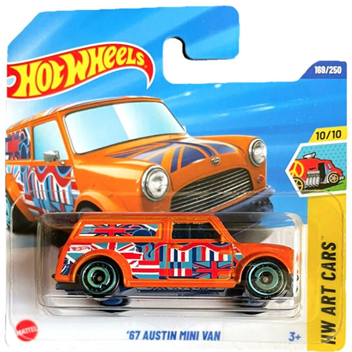 Hot Wheels '67 Austin Mini Van Art Car 169/250