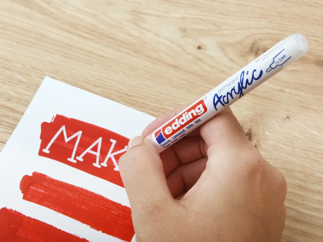 edding 5300 Acrylmarker Fijn 5 Stuks - Regenboog - afbeelding 2 van 6
