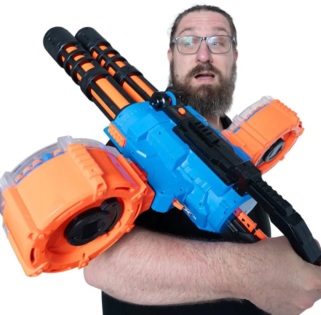 XSHOT Insanity Dartstorm Blaster - Blauw - afbeelding 6 van 6