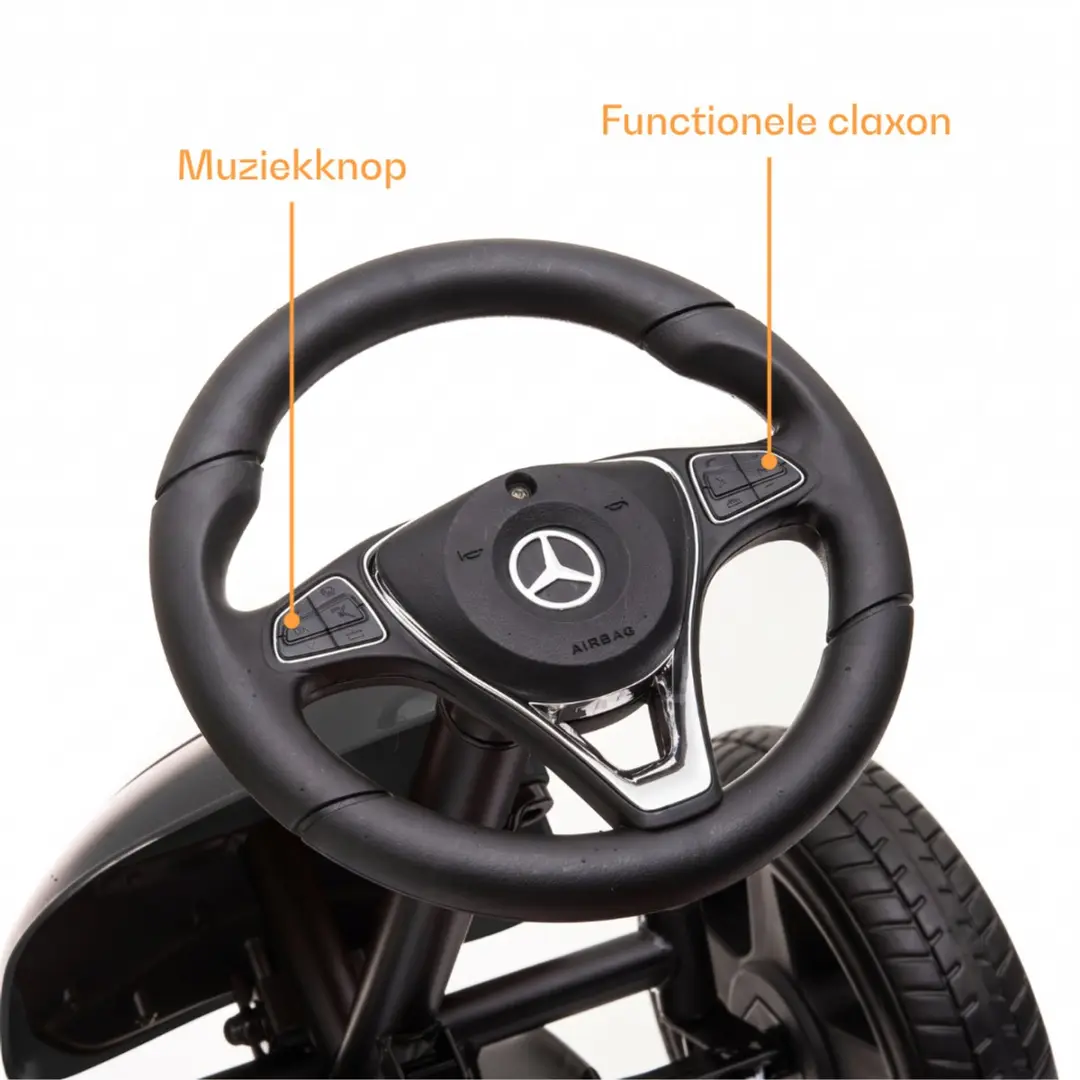 Vrooomy Mercedes-Benz Skelter 5100406 - Trapgokart Zwart - afbeelding 6 van 6