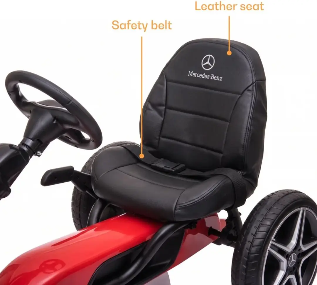 Vrooomy Mercedes-Benz Skelter 5100407 - Rood - afbeelding 2 van 6