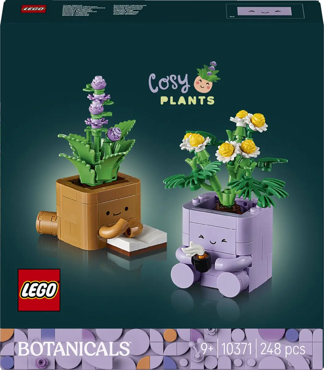 LEGO Botanicals Gezellige Plantjes 10371 Bouwpakket