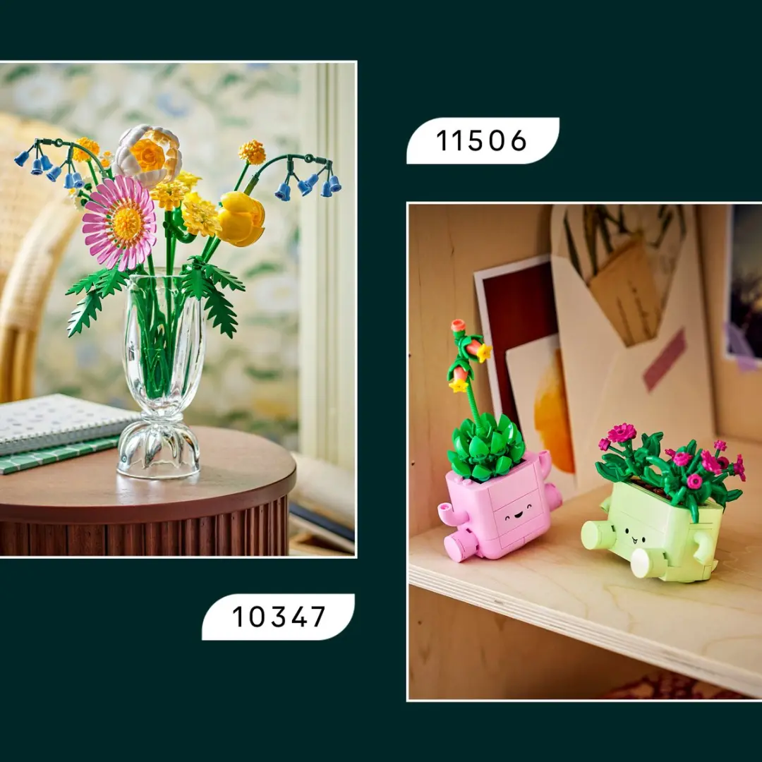 LEGO Botanicals Gezellige Plantjes 10371 Bouwpakket - afbeelding 3 van 6