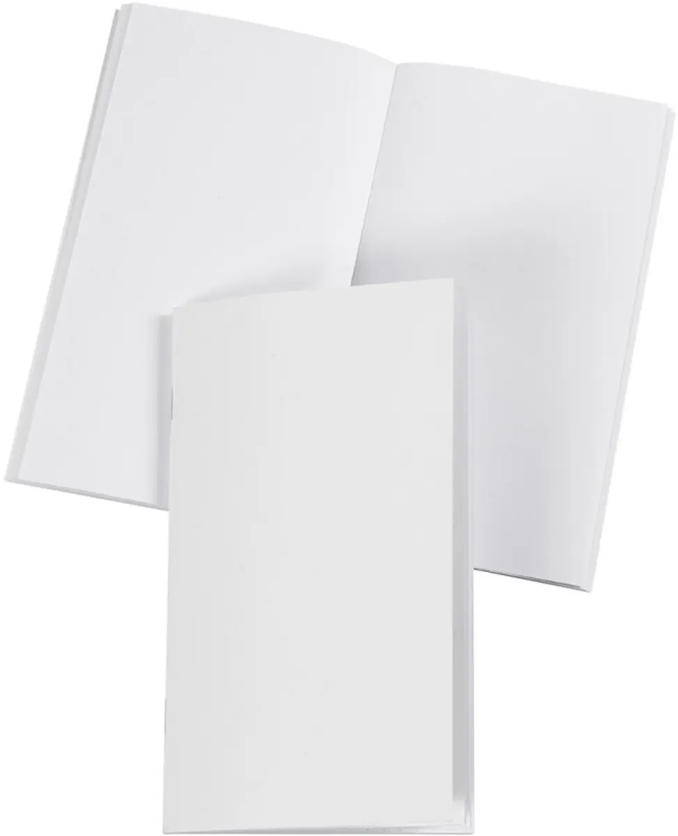 CC Notitieboek Blanco 9,5x16,6 cm Wit